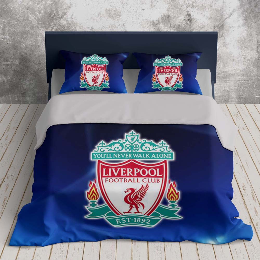 Liverpool Football Club LFC 12 Duvet Cover Set - Bedding Set