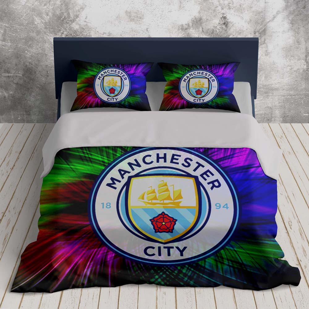 Manchester City FC 23 Duvet Cover Set - Bedding Set