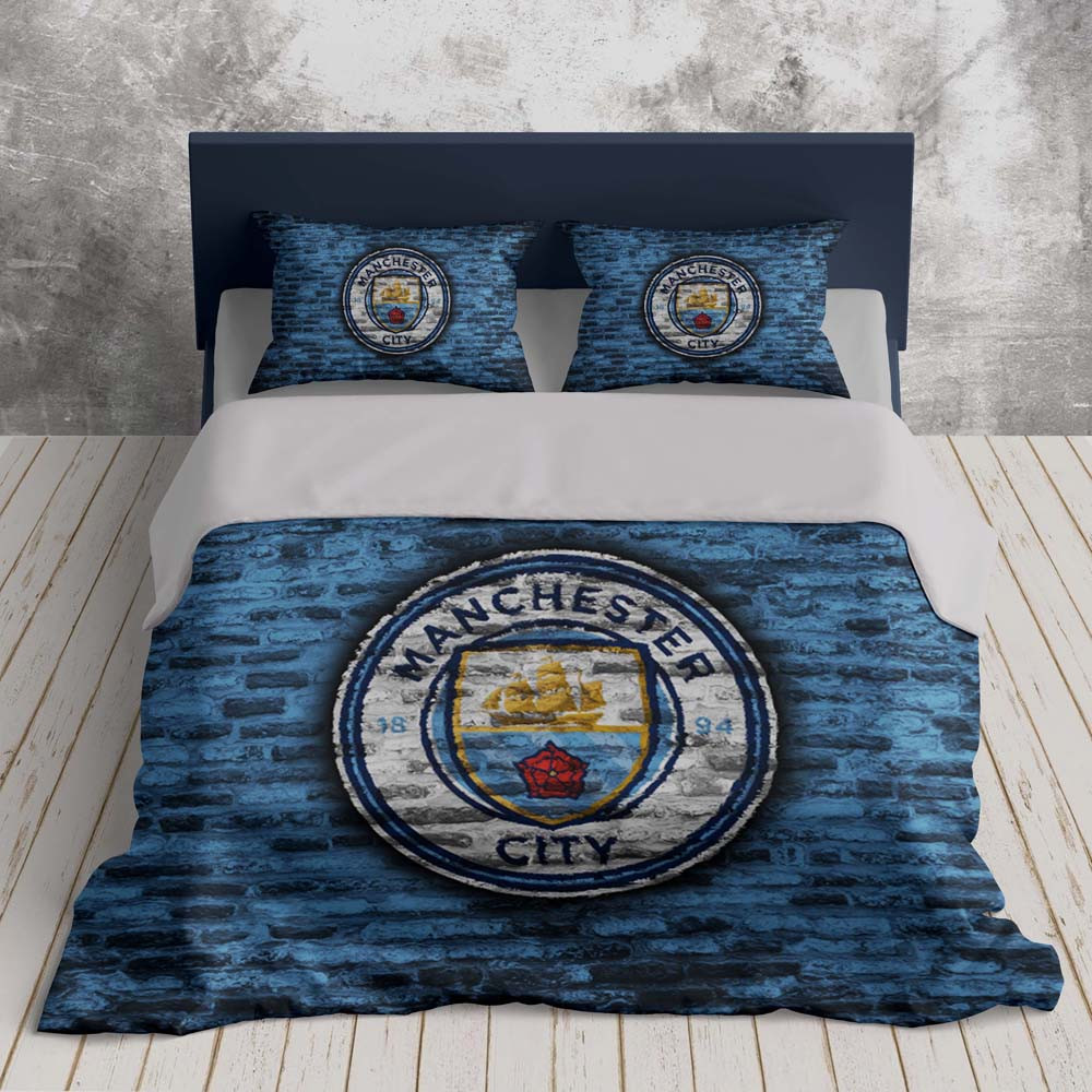 Manchester City FC 11 Duvet Cover Set - Bedding Set