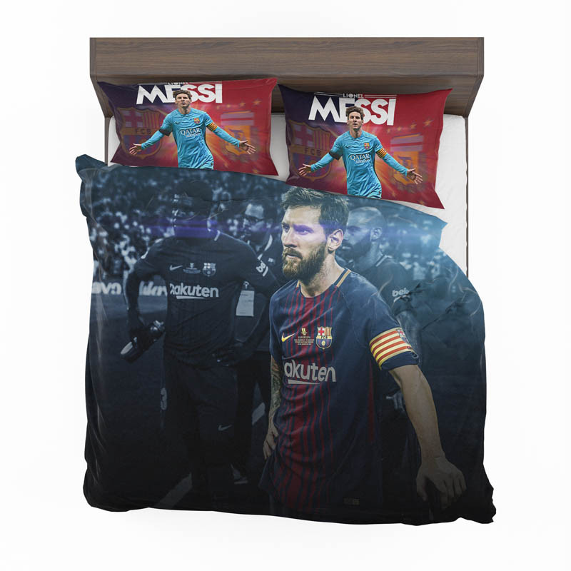 Lionel Messi 3 Duvet Cover Set - Bedding Set