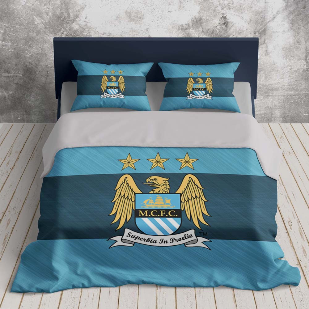 Manchester City FC 19 Duvet Cover Set - Bedding Set