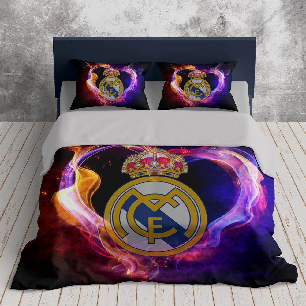 Real Madrid FC 22 Duvet Cover Set - Bedding Set