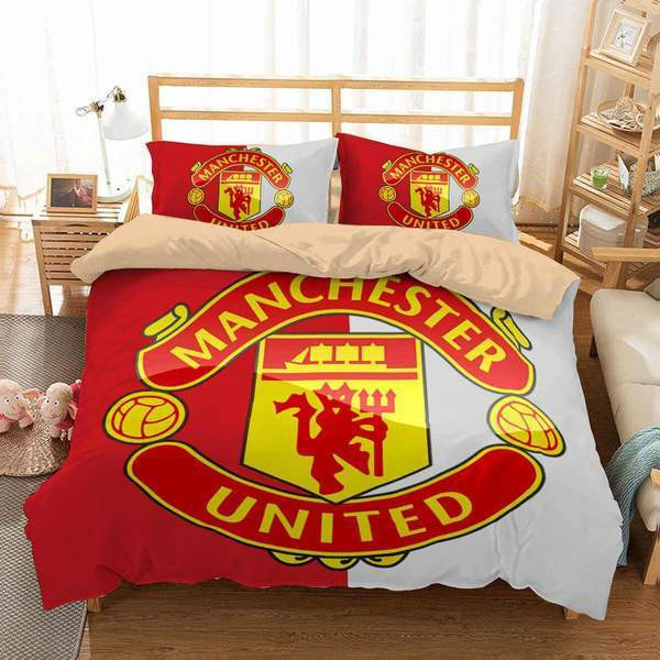 MU Manchester United FC 7 Duvet Cover Set - Bedding Set