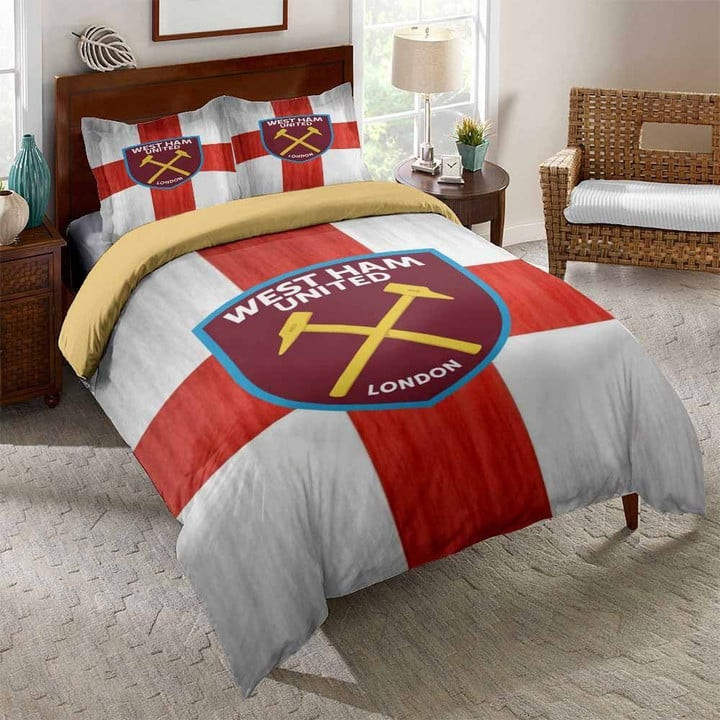 WEST HAM LONDON FC 1 Duvet Cover Set - Bedding Set