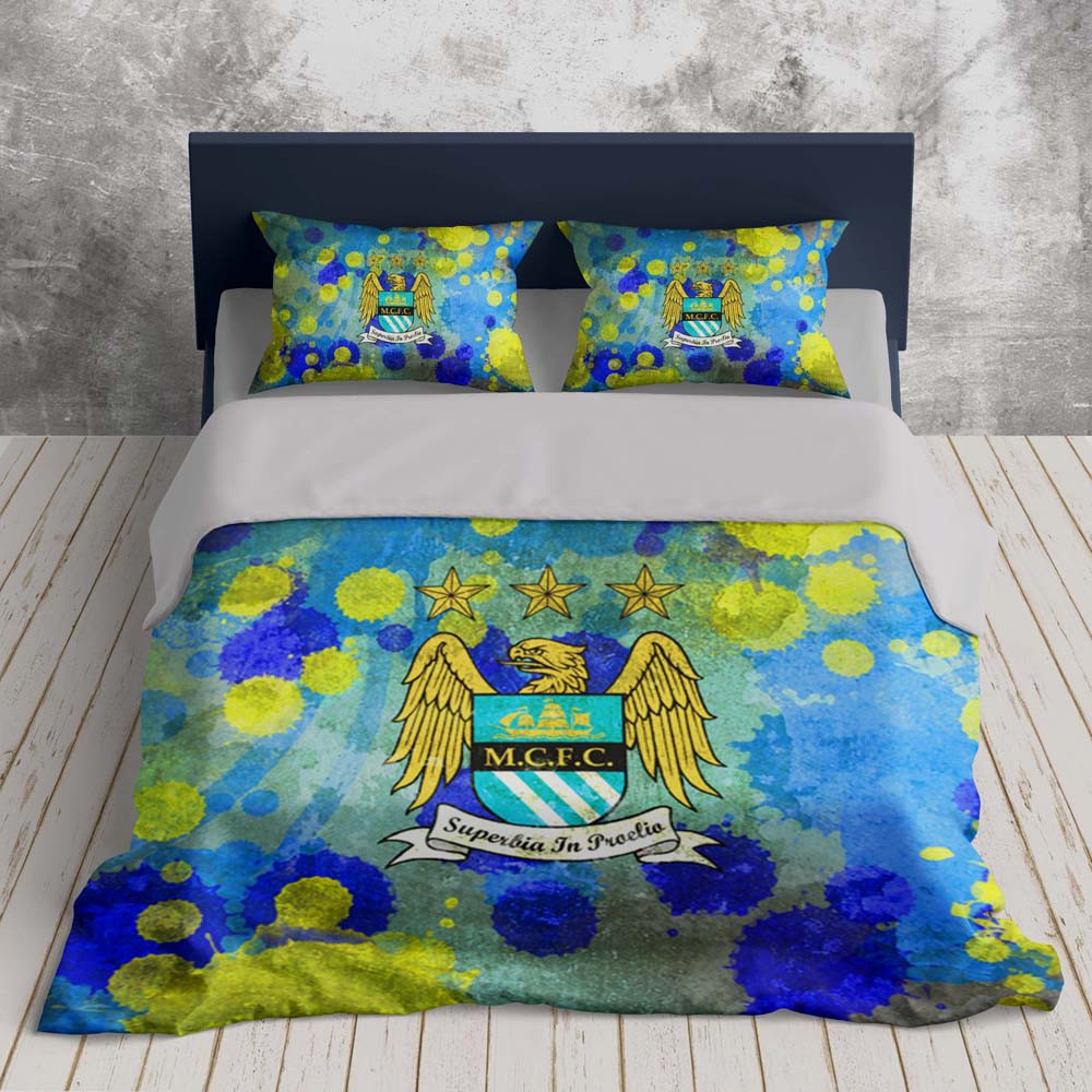 Manchester City FC 18 Duvet Cover Set - Bedding Set