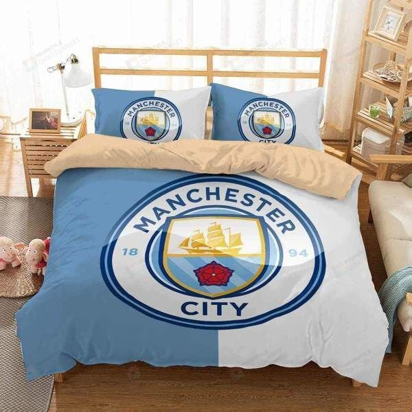 Manchester City FC 6 Duvet Cover Set - Bedding Set