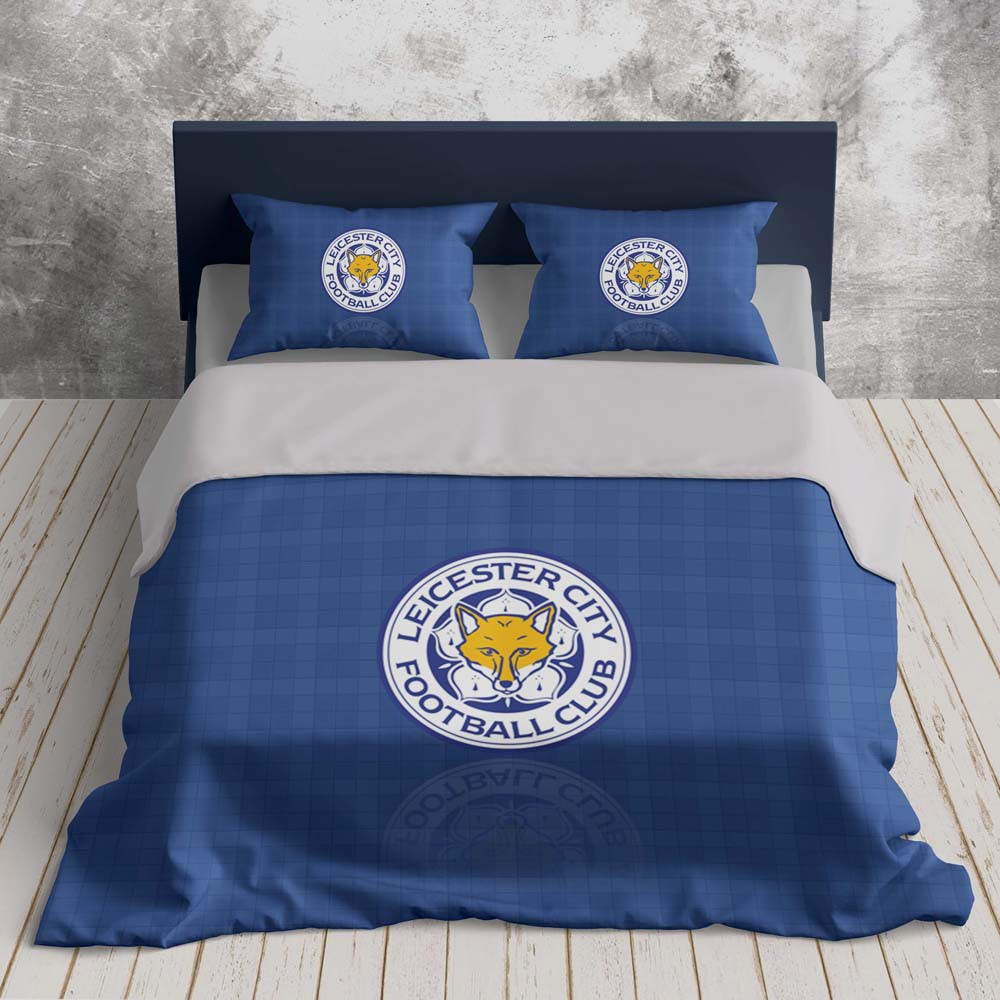 Leicester City FC 3 Duvet Cover Set - Bedding Set