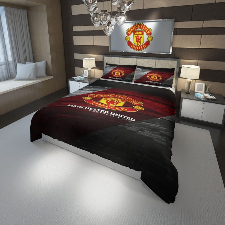 MU Manchester United FC 6 Duvet Cover Set - Bedding Set