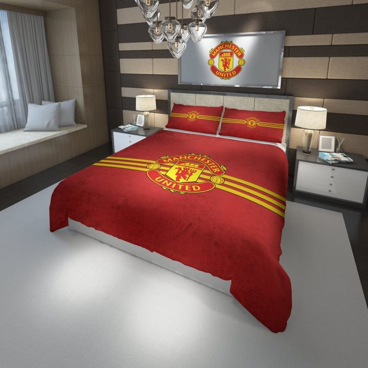 MU Manchester United FC 16 Duvet Cover Set - Bedding Set
