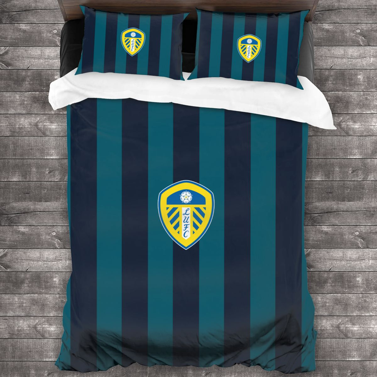 Leeds United FC Duvet Cover Set - Bedding Set