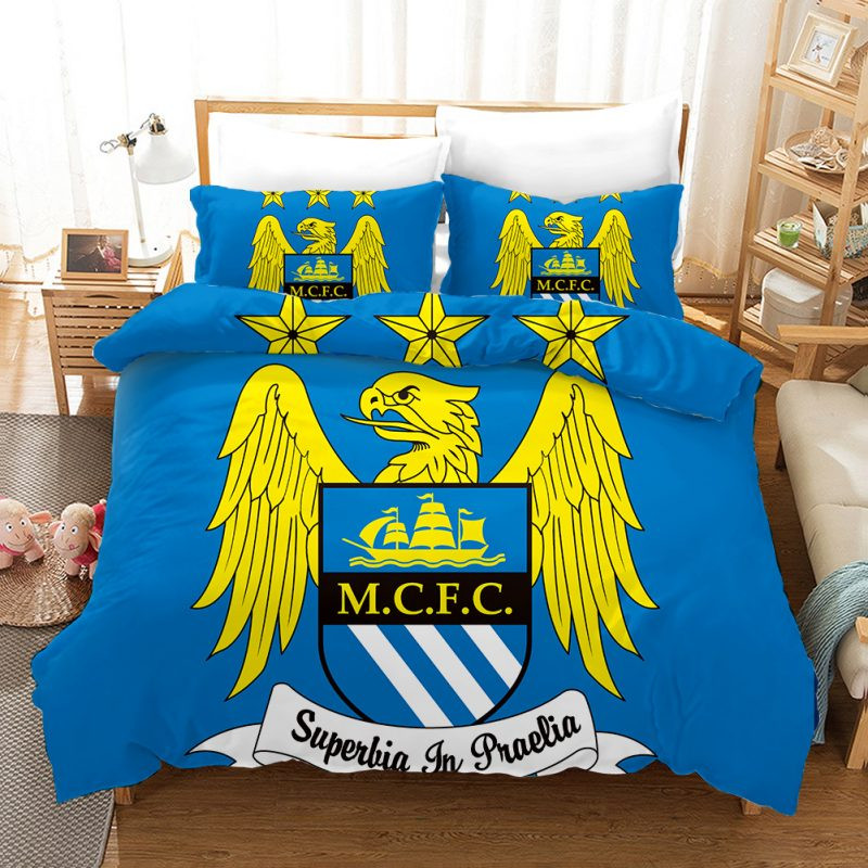 Manchester City FC 2 Duvet Cover Set - Bedding Set