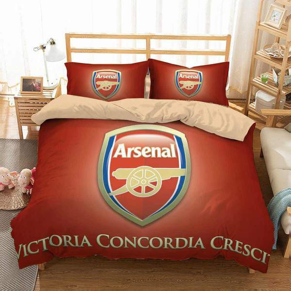 Arsenal FC 3 Duvet Cover Set - Bedding Set