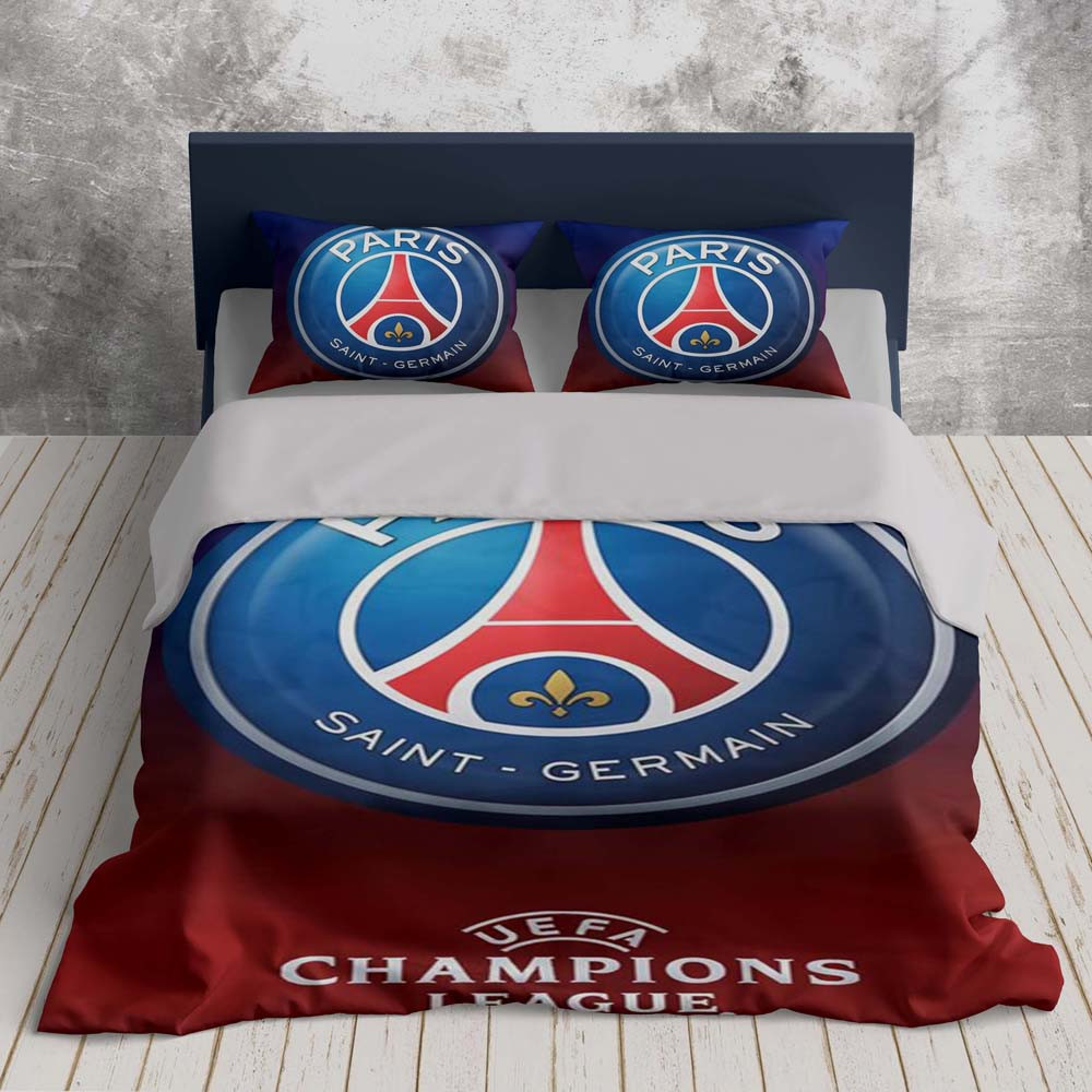 PSG Paris Saint Germain 20 Duvet Cover Set - Bedding Set