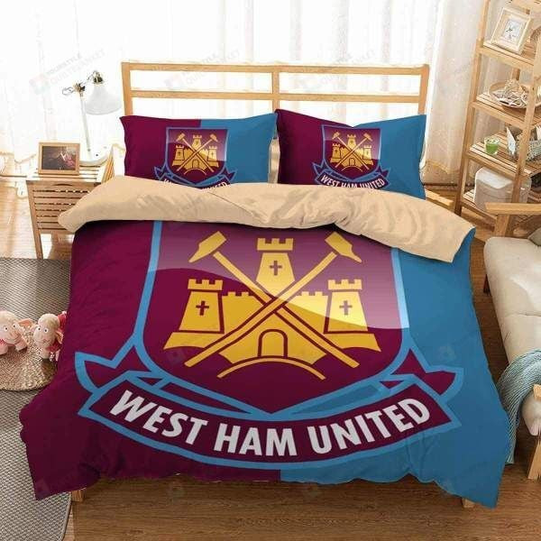 West Ham United FC 3 Duvet Cover Set - Bedding Set