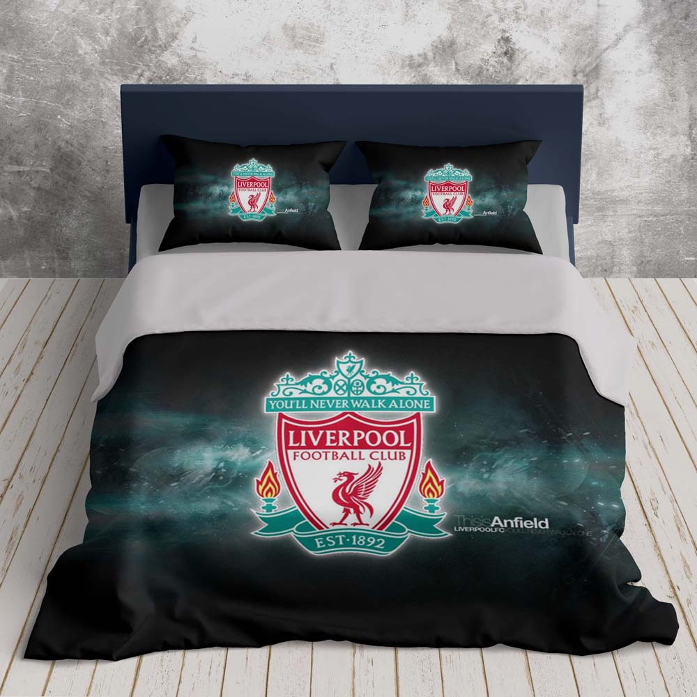 Liverpool Football Club LFC 4 Duvet Cover Set - Bedding Set