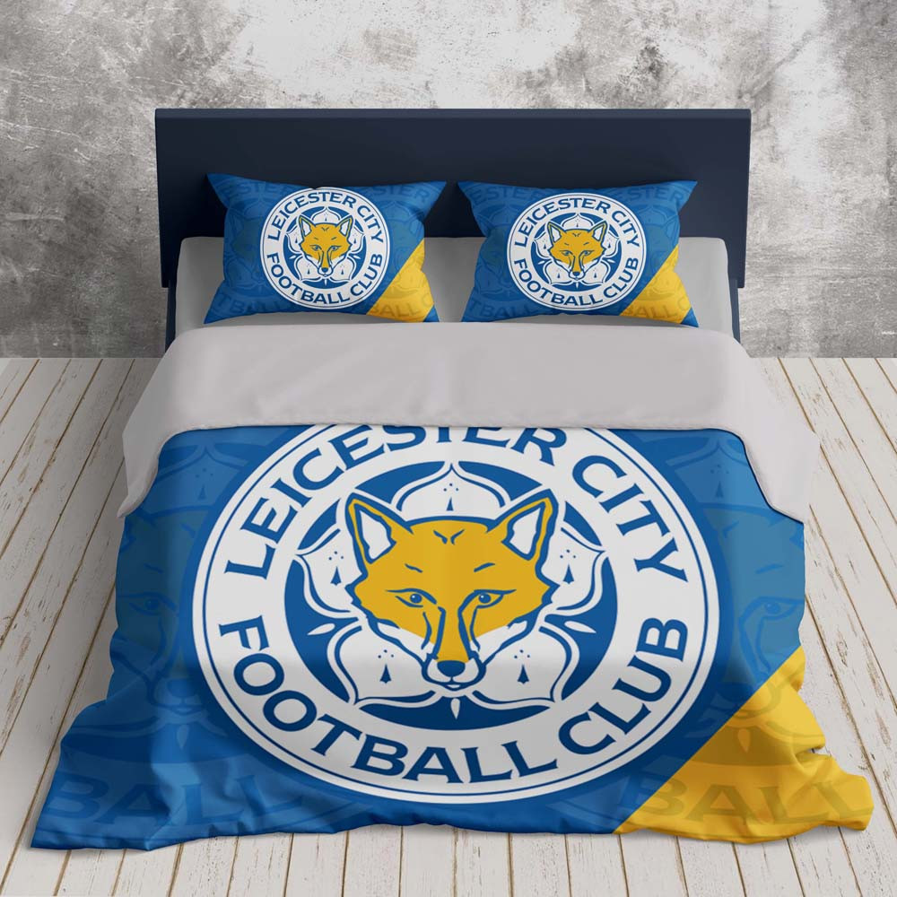 Leicester City FC 4 Duvet Cover Set - Bedding Set