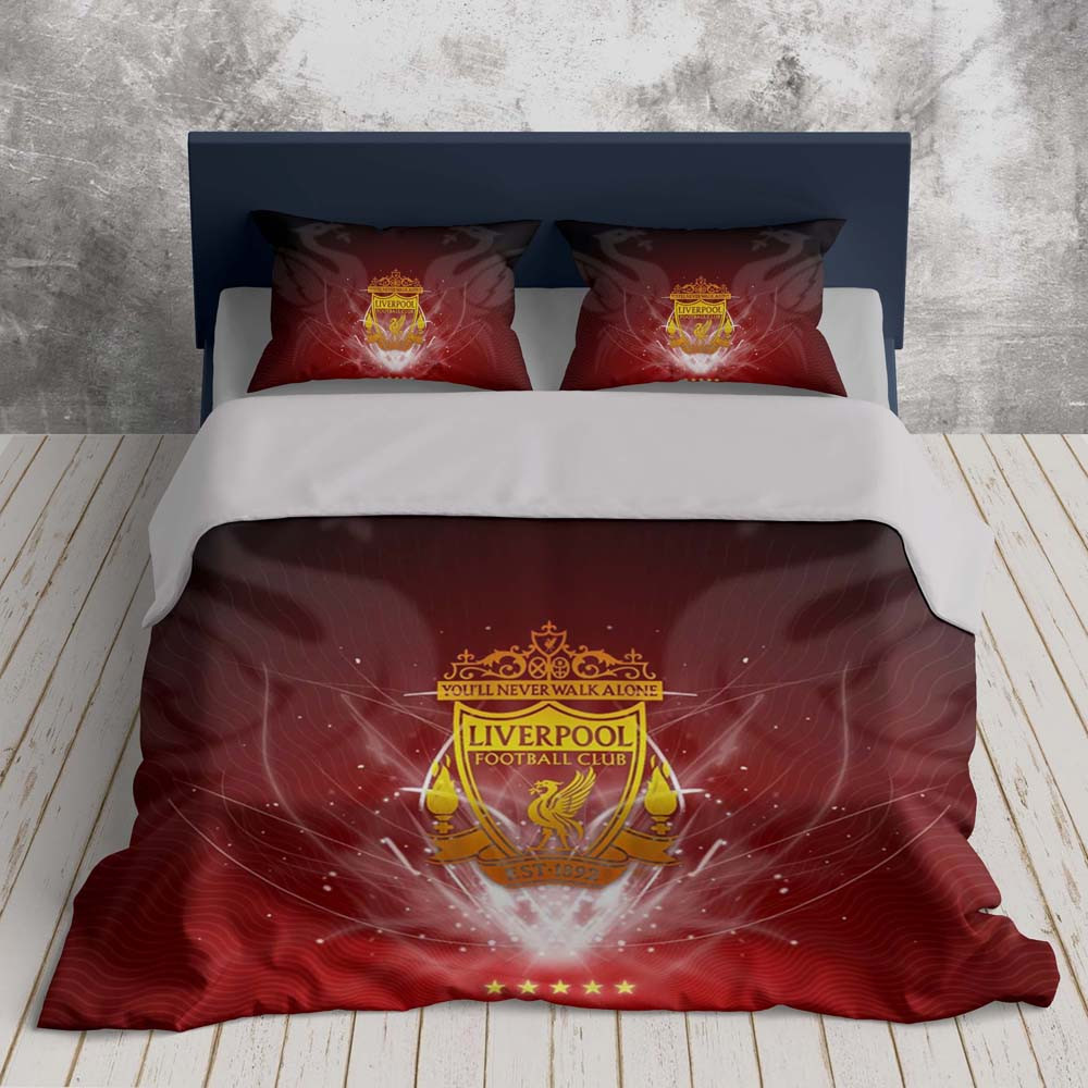 Liverpool Football Club LFC 20 Duvet Cover Set - Bedding Set