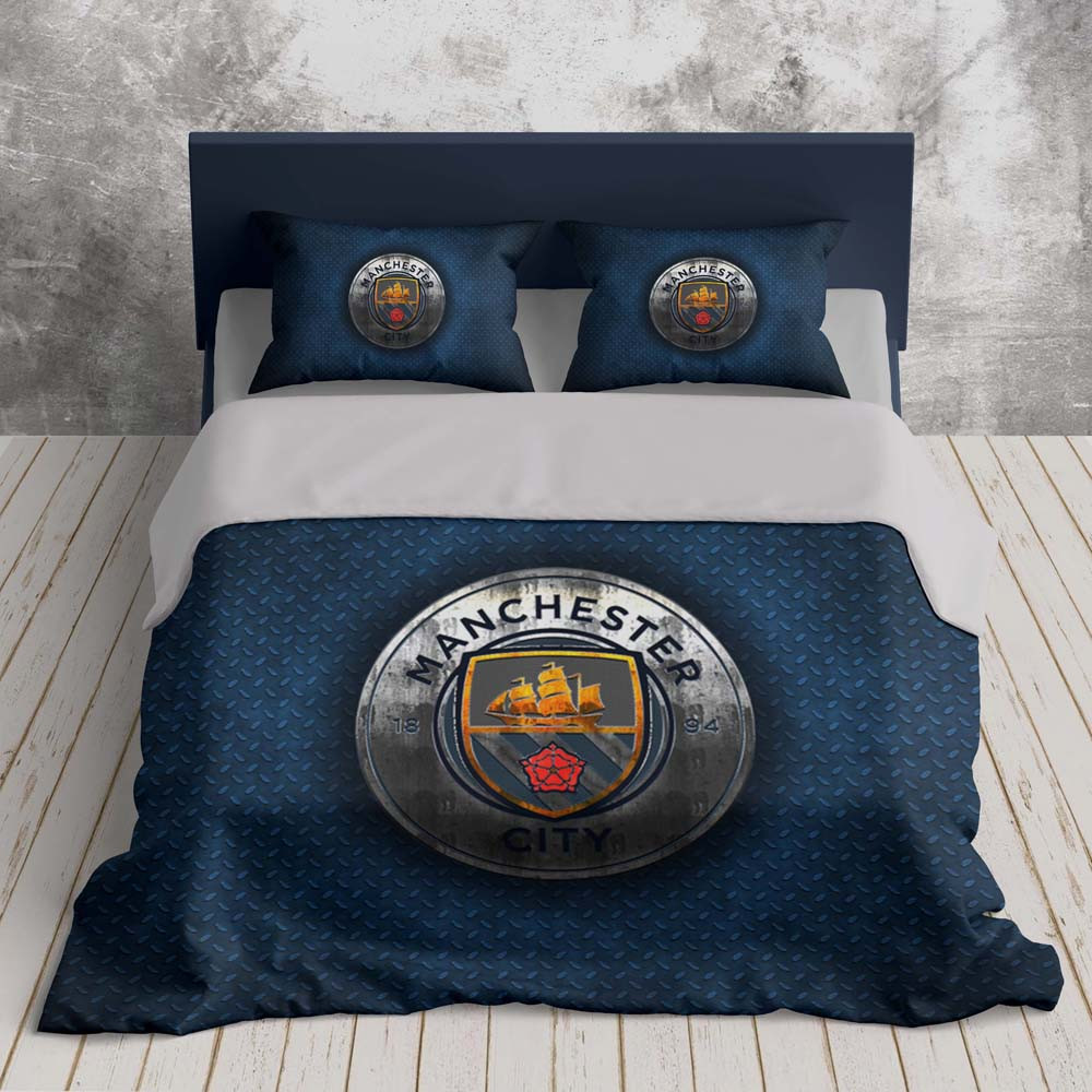 Manchester City FC 12 Duvet Cover Set - Bedding Set