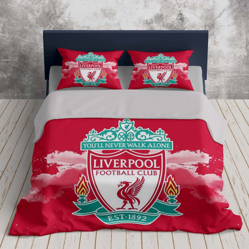 Liverpool Football Club LFC 5 Duvet Cover Set - Bedding Set