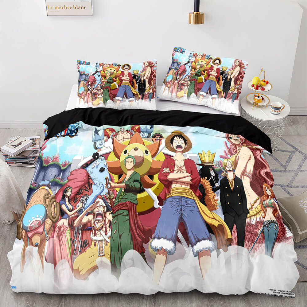 Anime One Piece Cosplay UK Bedding Set Quilt Duvet Covers Bed Sets