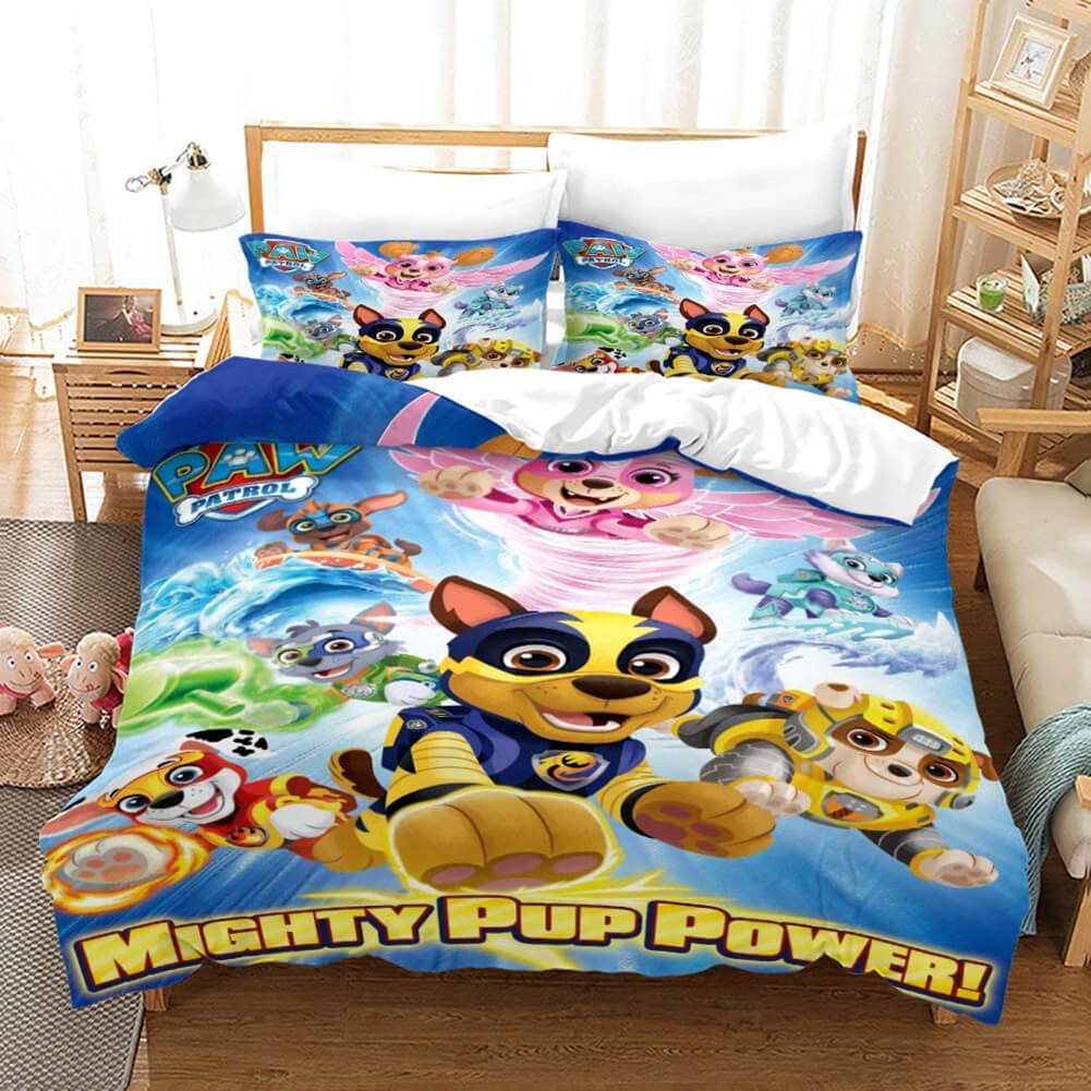 Cartoon PAW Patrol Cosplay Bedding Set Quilt Duvet Covers Bed Sets