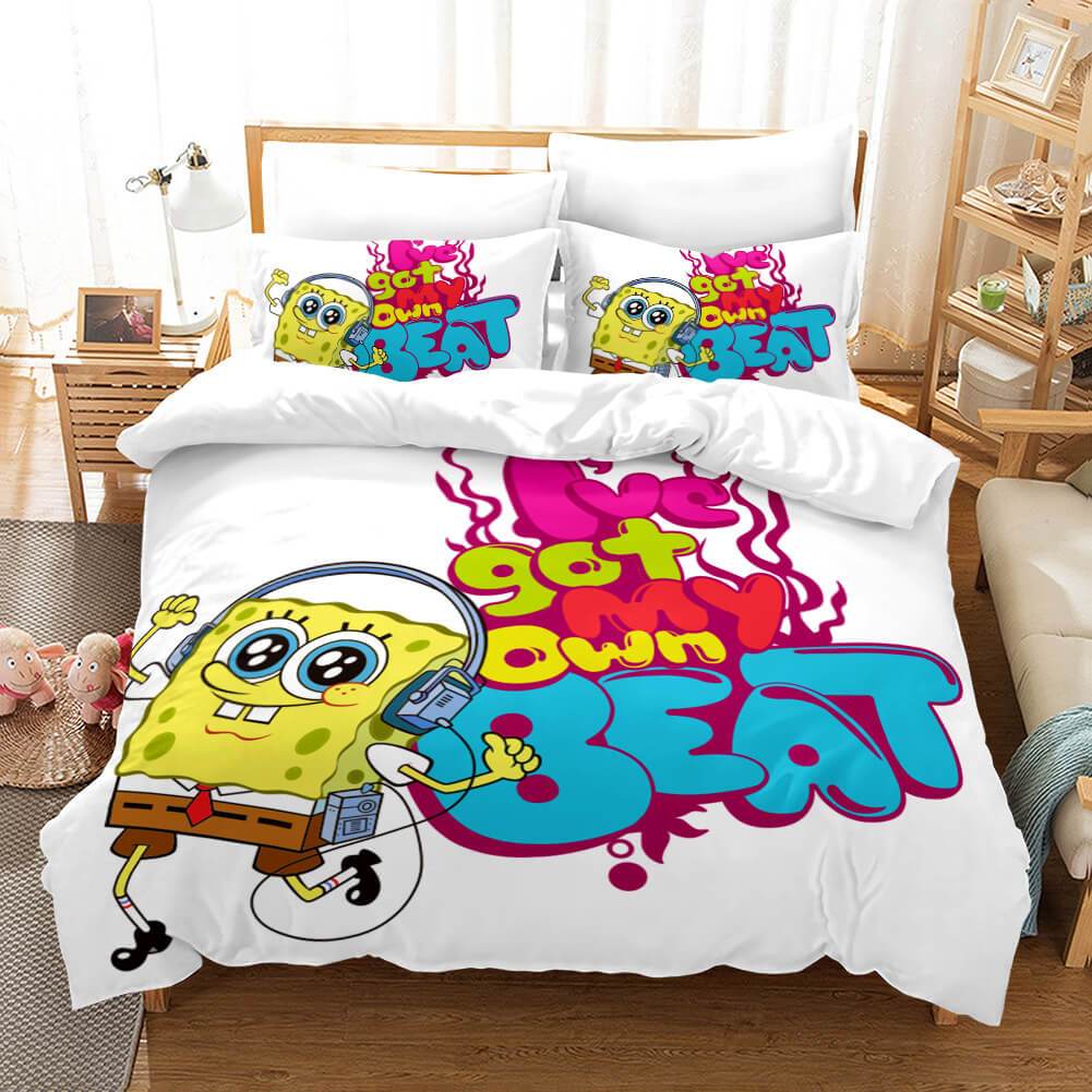 SpongeBob SquarePants Bedding Set Duvet Cover Bed Sets