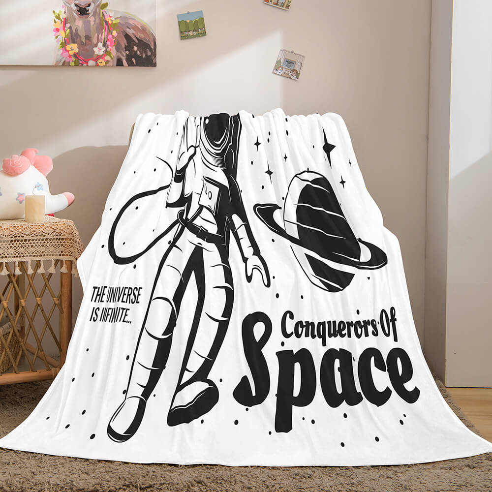 Conquerors Of Space Cosplay Flannel Fleece Blanket Quilt Nap Blanket