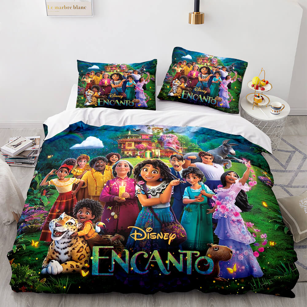 Disney Encanto The Madrigal Family Bedding Set Quilt Duvet Cover Sets