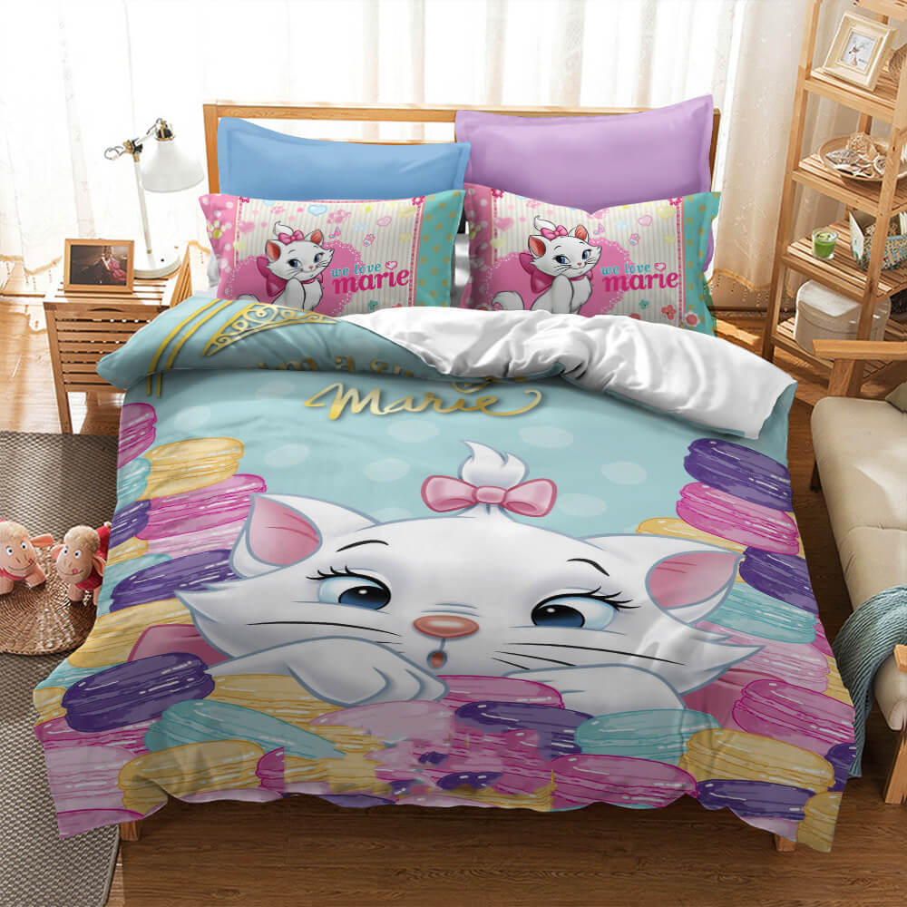 Disney Marie Cat Bedding Sets Pattern Quilt Cover Without Filler