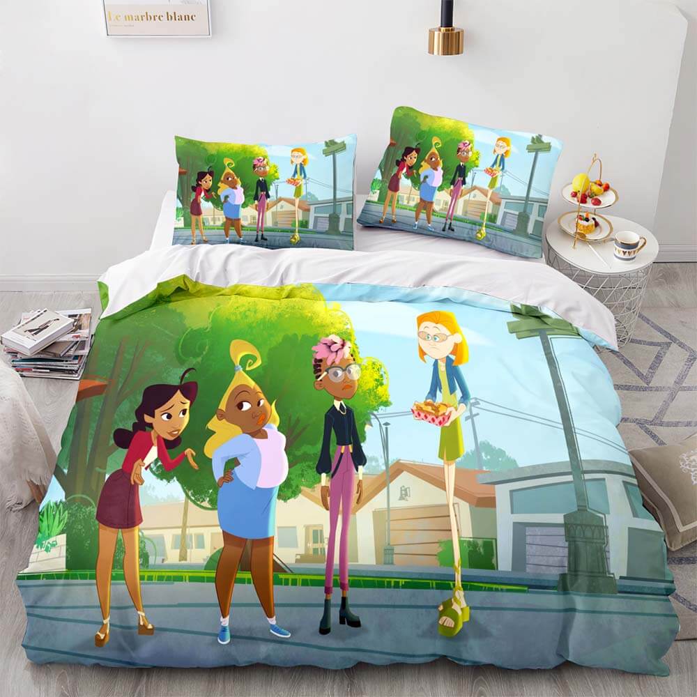 Disney The Proud Family Bedding Set Quilt Duvet Cover Bedding Sets