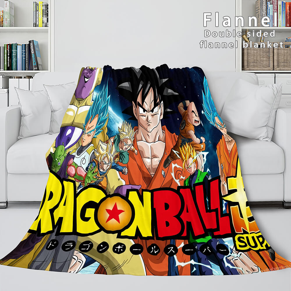 Dragon Ball Flannel Fleece Blanket Throw Cosplay Quilt Wrap Blanket