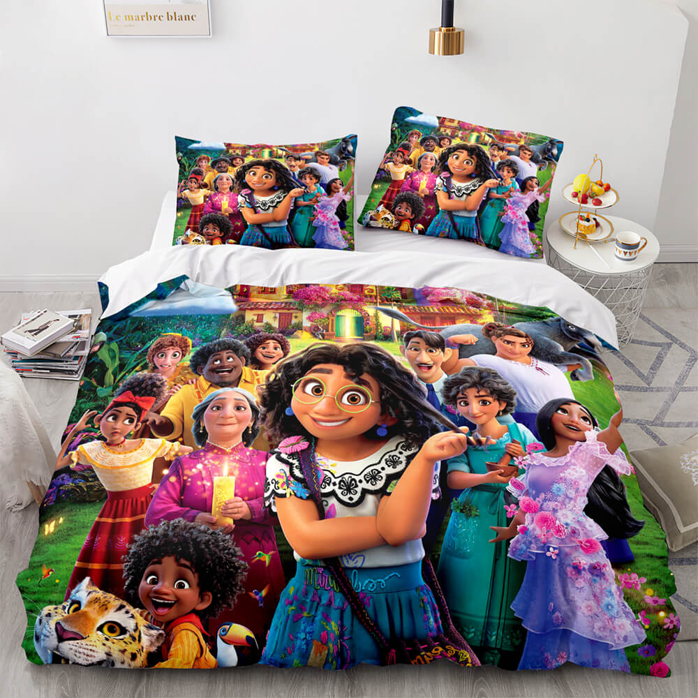 Encanto Bedding Set Lin Manuel Miranda Stephanie Beatriz Duvet Covers