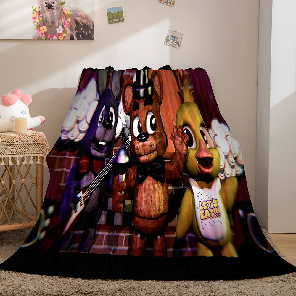 Five Nights at Freddy's Flannel Fleece Blanket