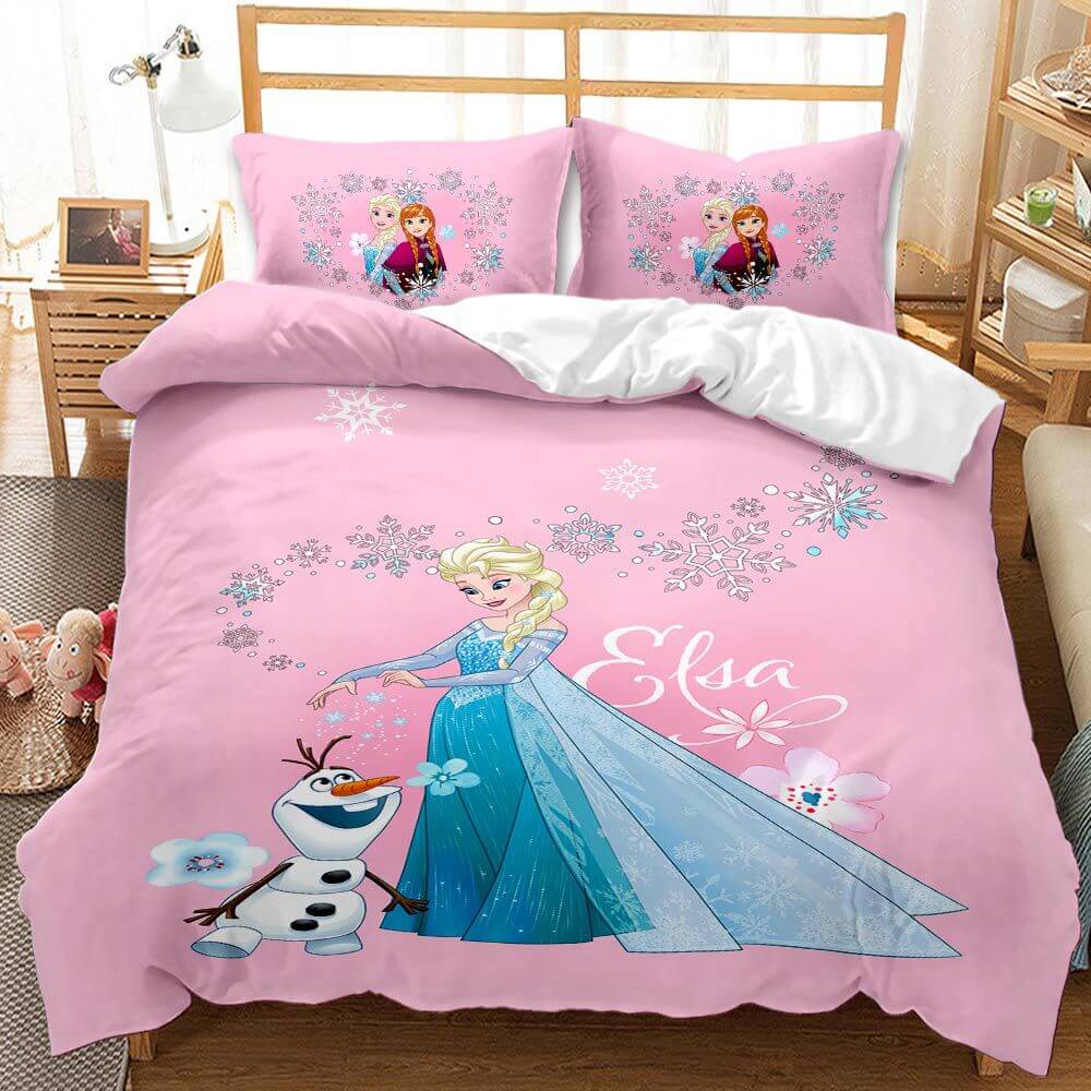 Frozen 2 Princess Elsa Anna Bedding Set Duvet Cover