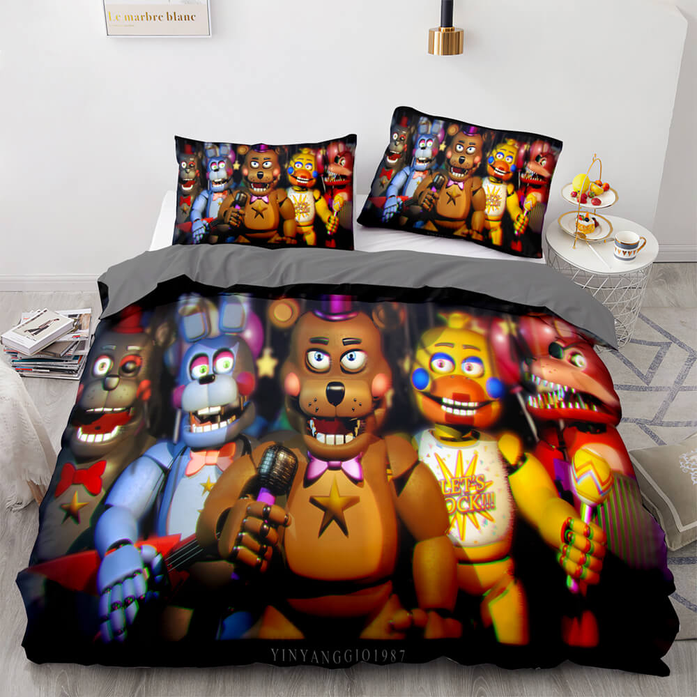 Game Five Nights at Freddy's Cosplay Bedding Set Duvet Cover Bed Sets