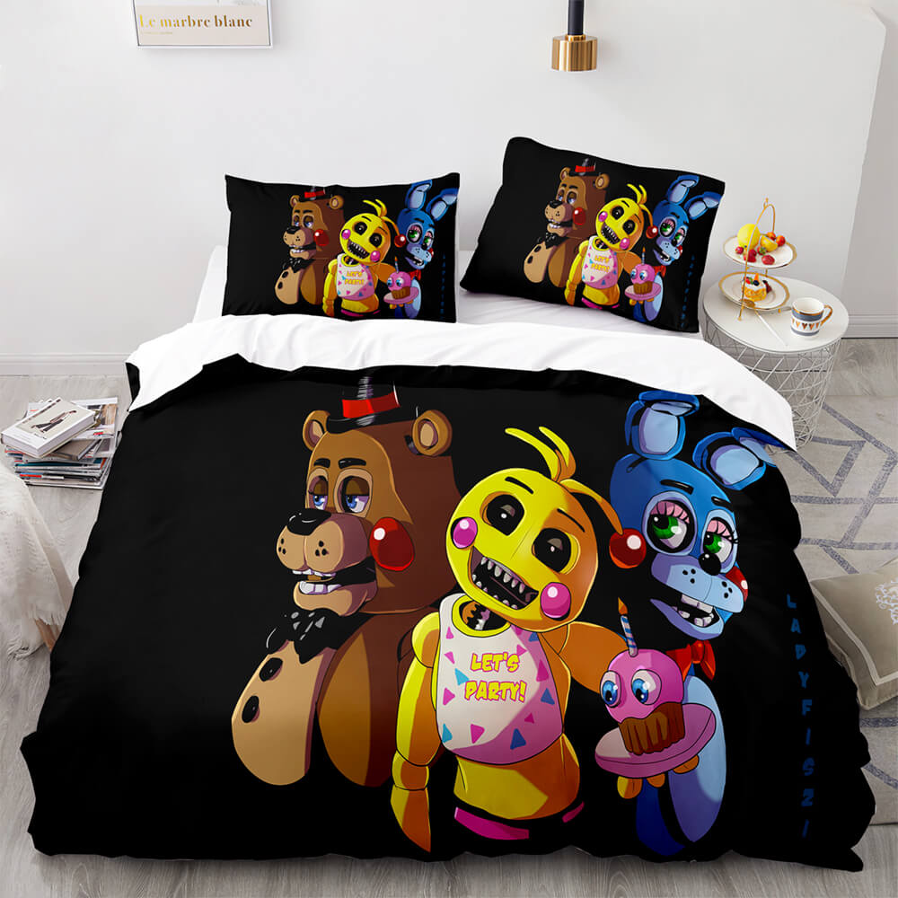 Game Five Nights at Freddy's Kids Bedding Set Duvet Covers Bed Sets