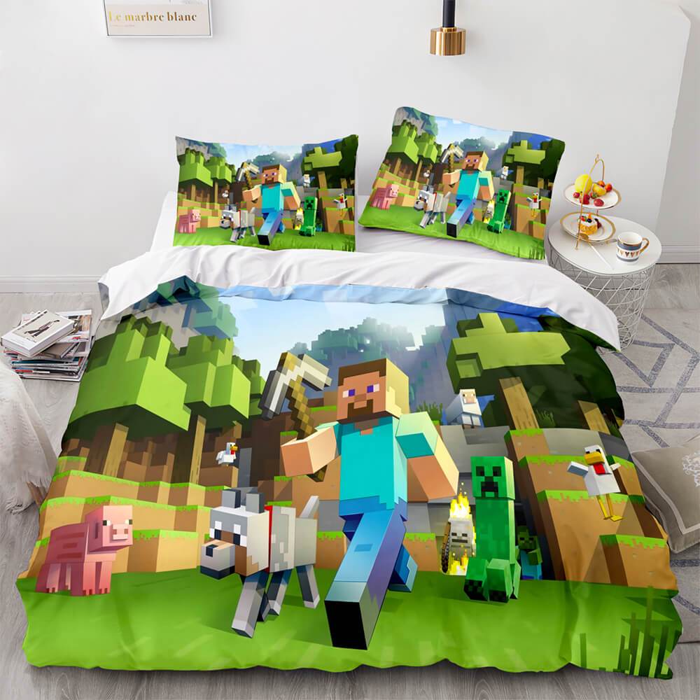 Minecraft Bedding Set UK Duvet Cover Bed Sets