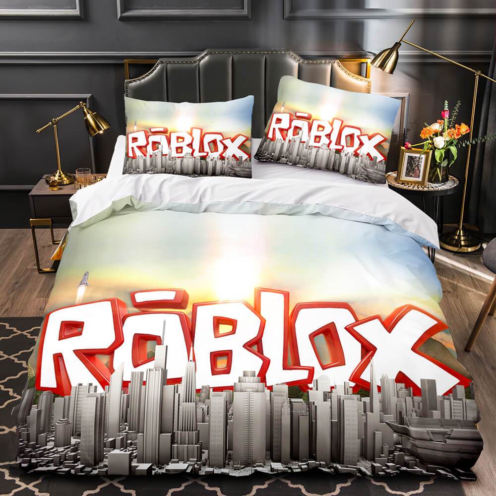 Roblox Bedding Set Quilt Duvet Cover Bed Sets