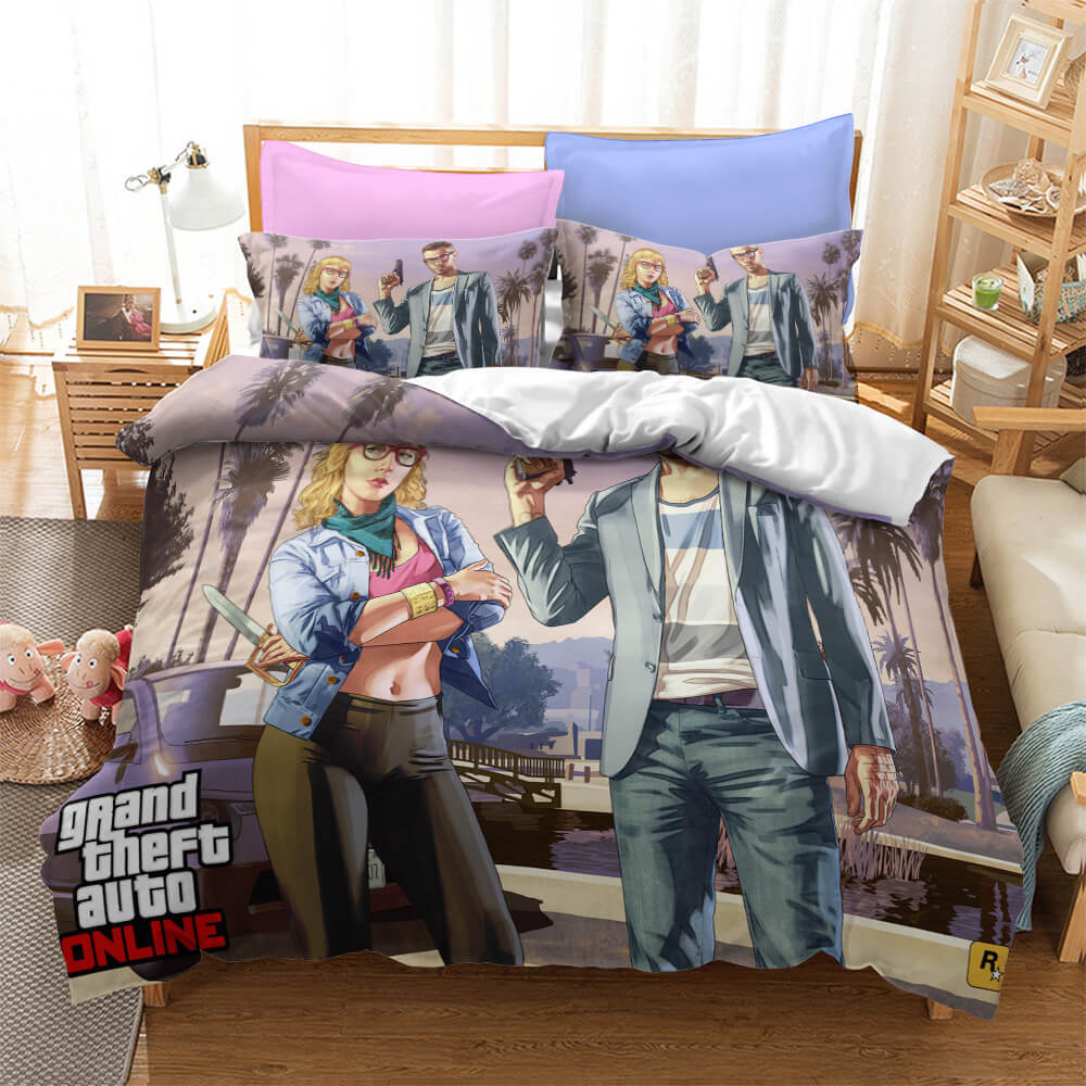 Grand Theft Auto Bedding Set Duvet Cover Without Filler