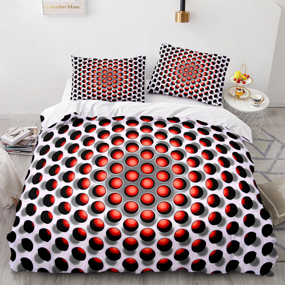 Honeycomb Cosplay UK Bedding Set Quilt Duvet Covers Bed Sheets Sets