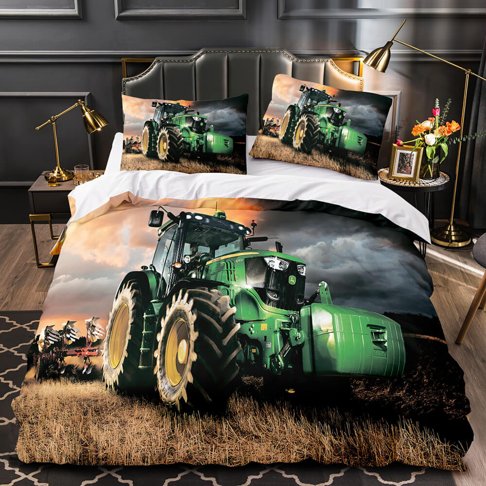 Farming Tractor Bedding Set Without Filler