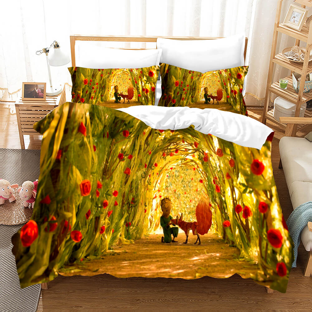 Le Petit Prince Cosplay Bedding Set Quilt Duvet Cover Bed Sheets Sets