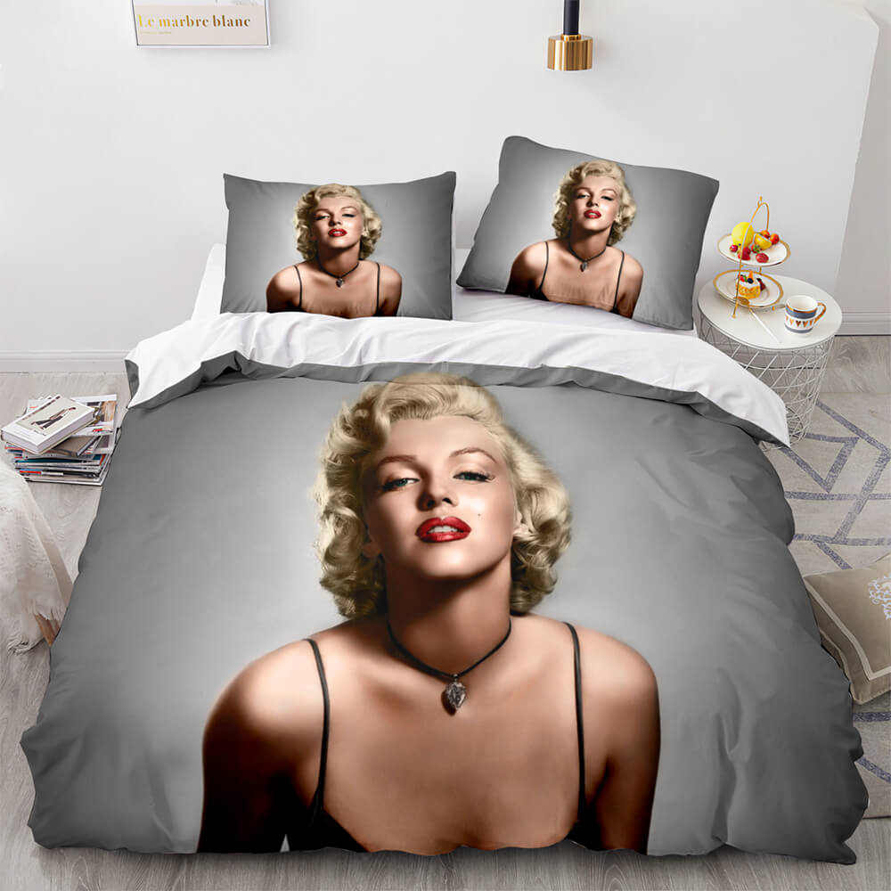 Marilyn Monroe Cosplay UK Bedding Set Quilt Duvet Covers Bed Sets