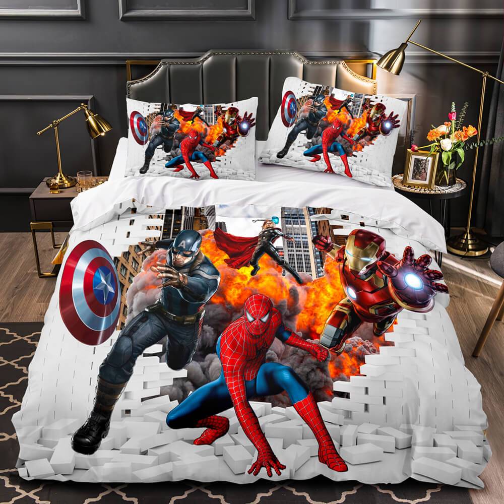 Marvel Avengers Bedding Set Duvet Cover Bed Sets