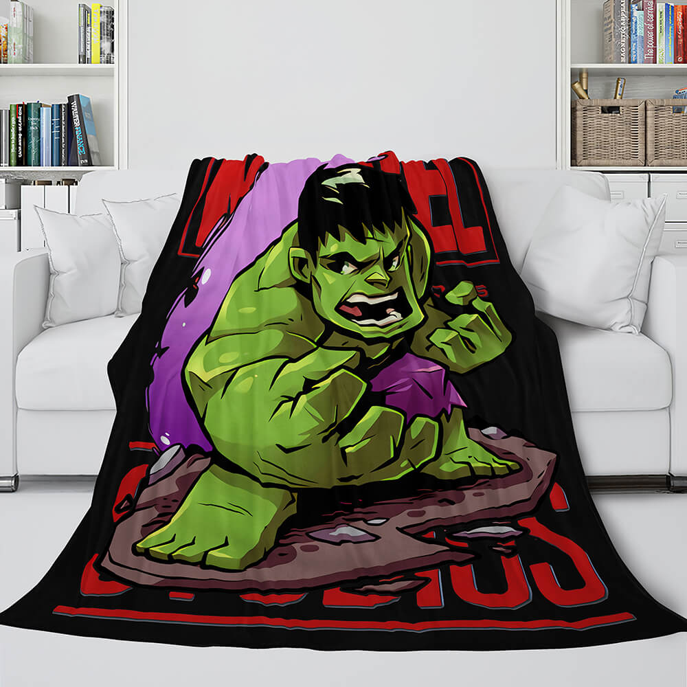Marvel Studios Flannel Fleece Blanket Throw Cosplay Wrap Quilt Blanket