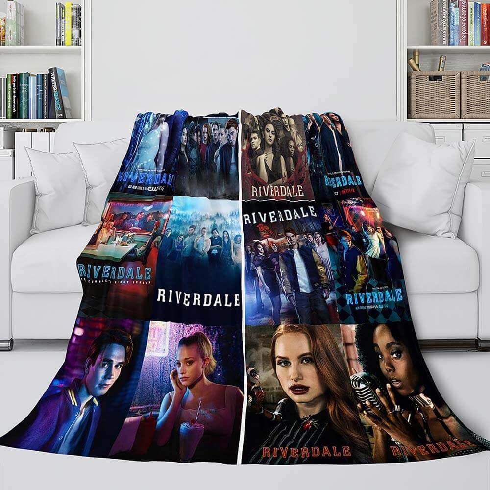 RIVERDALE Blanket Flannel Fleece Blanket Quilt Throw Cosplay Blankets