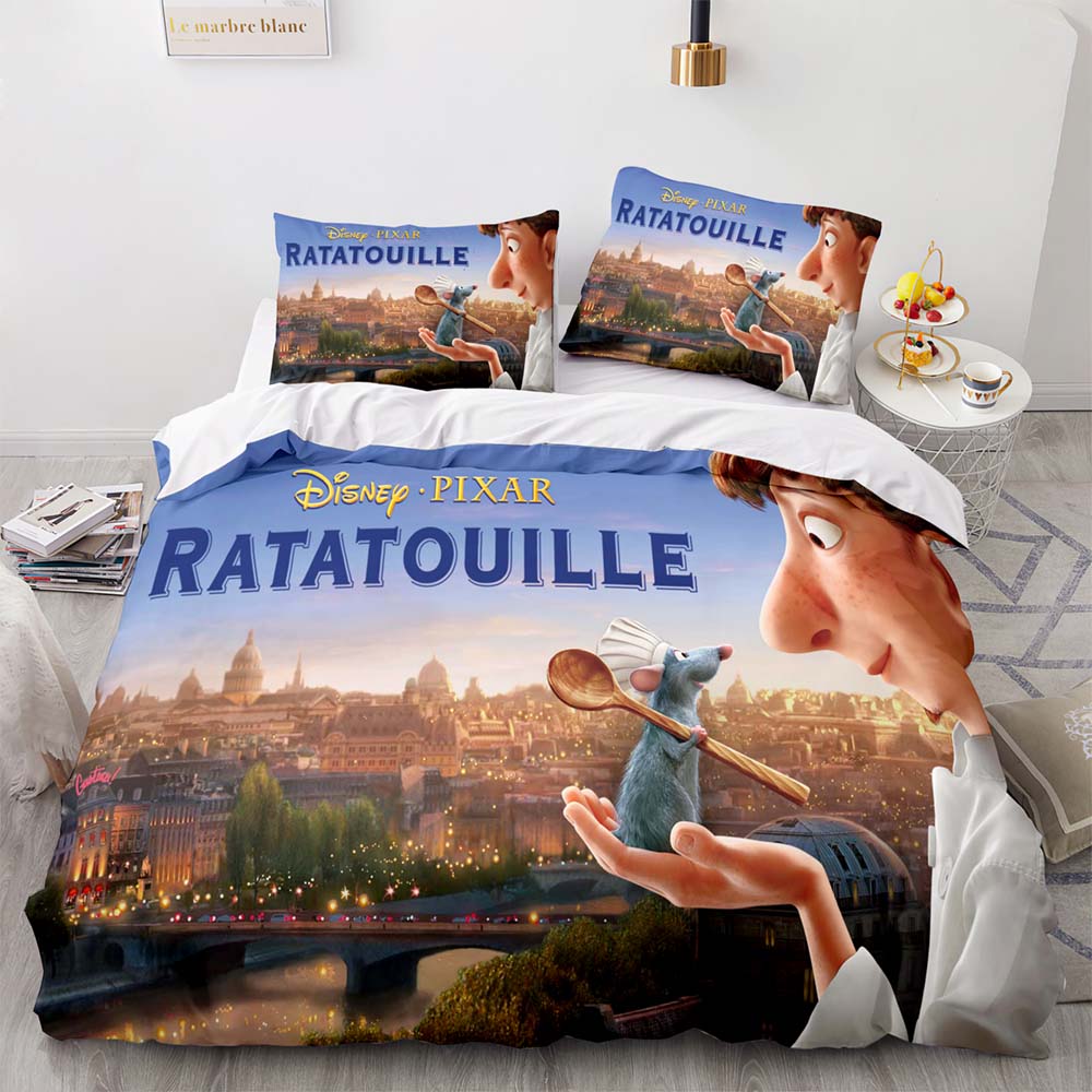 Ratatouille Bedding Set Pattern Quilt Cover Without Filler