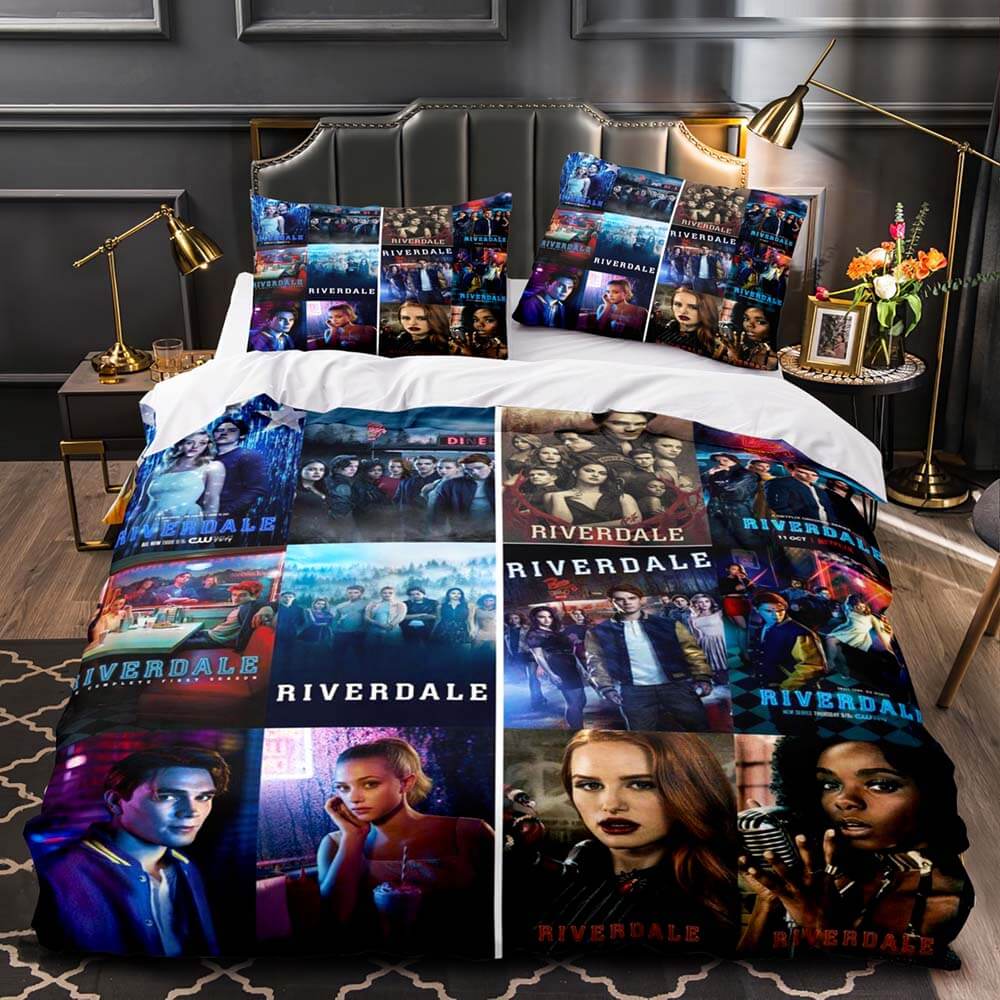 Riverdale TV Cosplay Bedding Set Duvet Covers Quilt Bed Sheets Sets