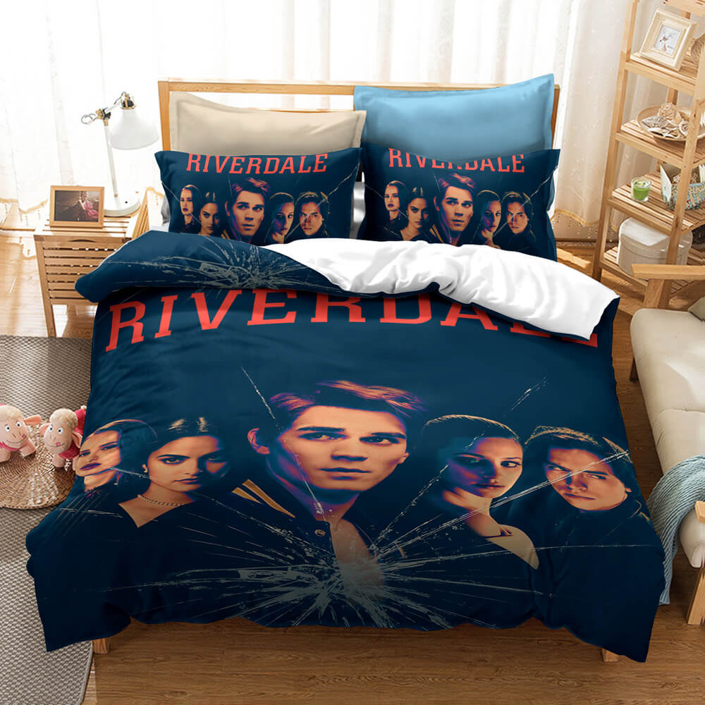 Riverdale TV Cosplay Bedding Set Quilt Duvet Cover Bed Sheets Sets