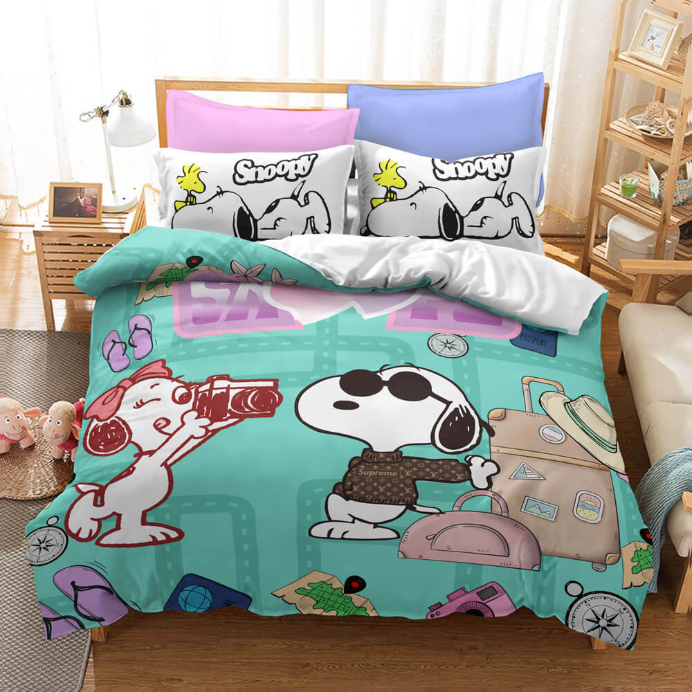 Snoopy UK Bedding Set Without Filler